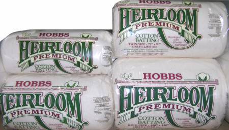 Hobbs Heirloom Premium 80/20 Cotton Batting Crib Size 45 x 60